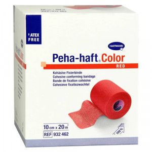 PEHA-HAFT Color Fixierb.latexfrei 10 cmx20 m rot